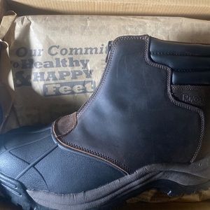 Men's Blizzard Ankle Zip Snow Boot